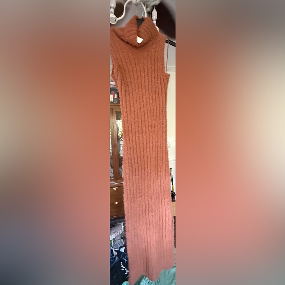 Papermoon Rust Maxi Dress